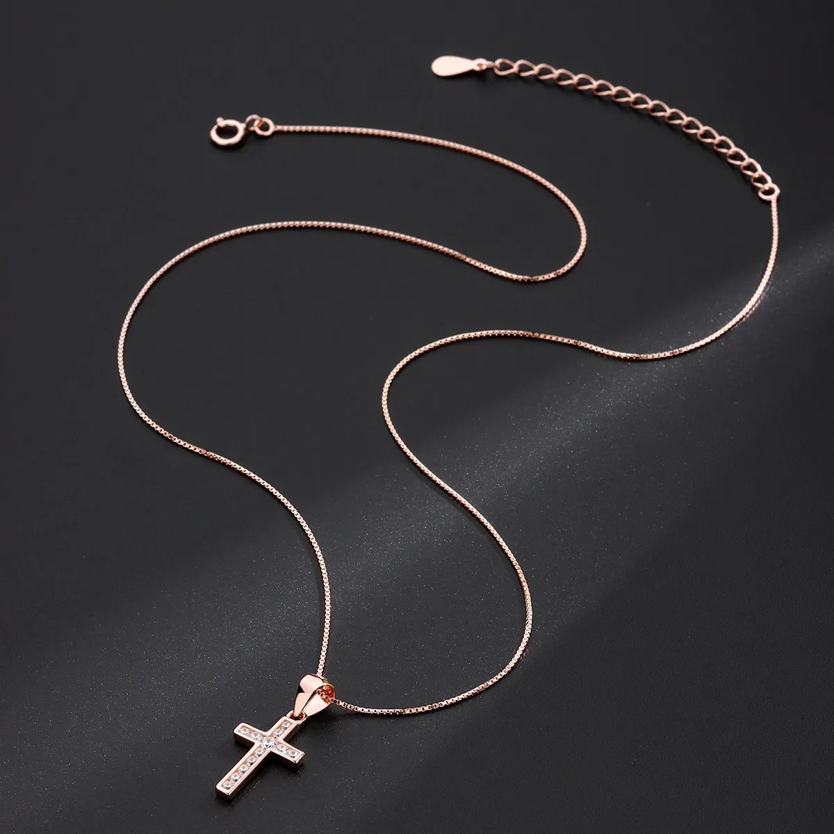 Pendentif croix catholique argent – Image 10