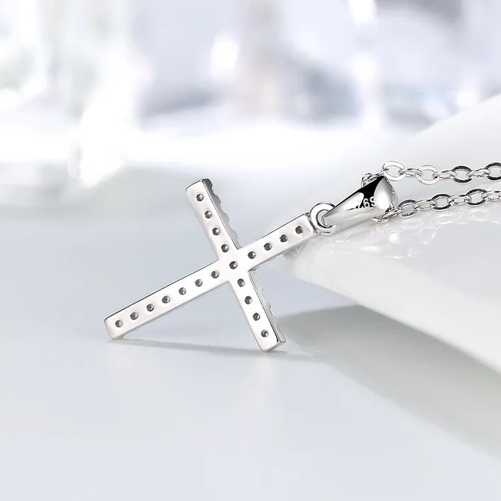 Pendentif croix strass – Image 8