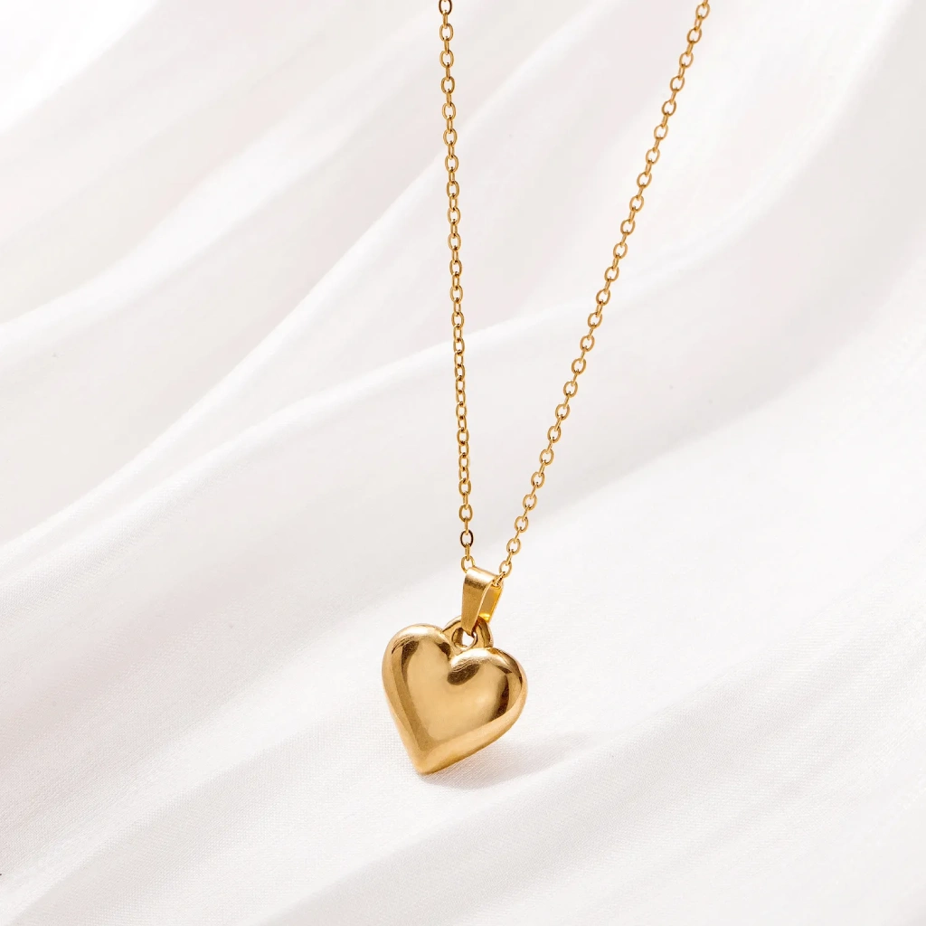 Pendentif coeur bombé – Image 4