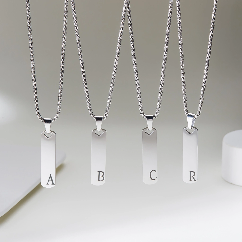 Pendentif lettre homme – Image 3