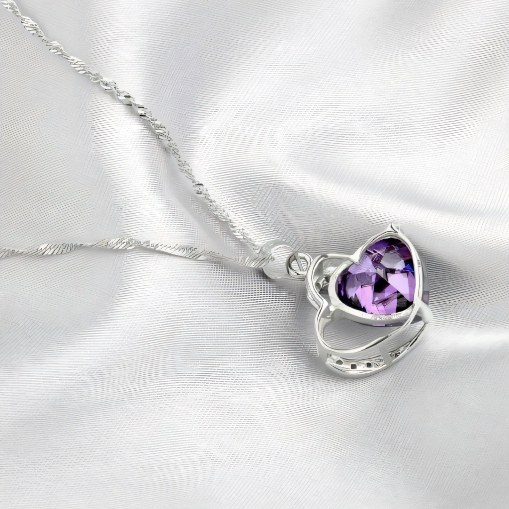 Pendentif améthyste femme – Image 3