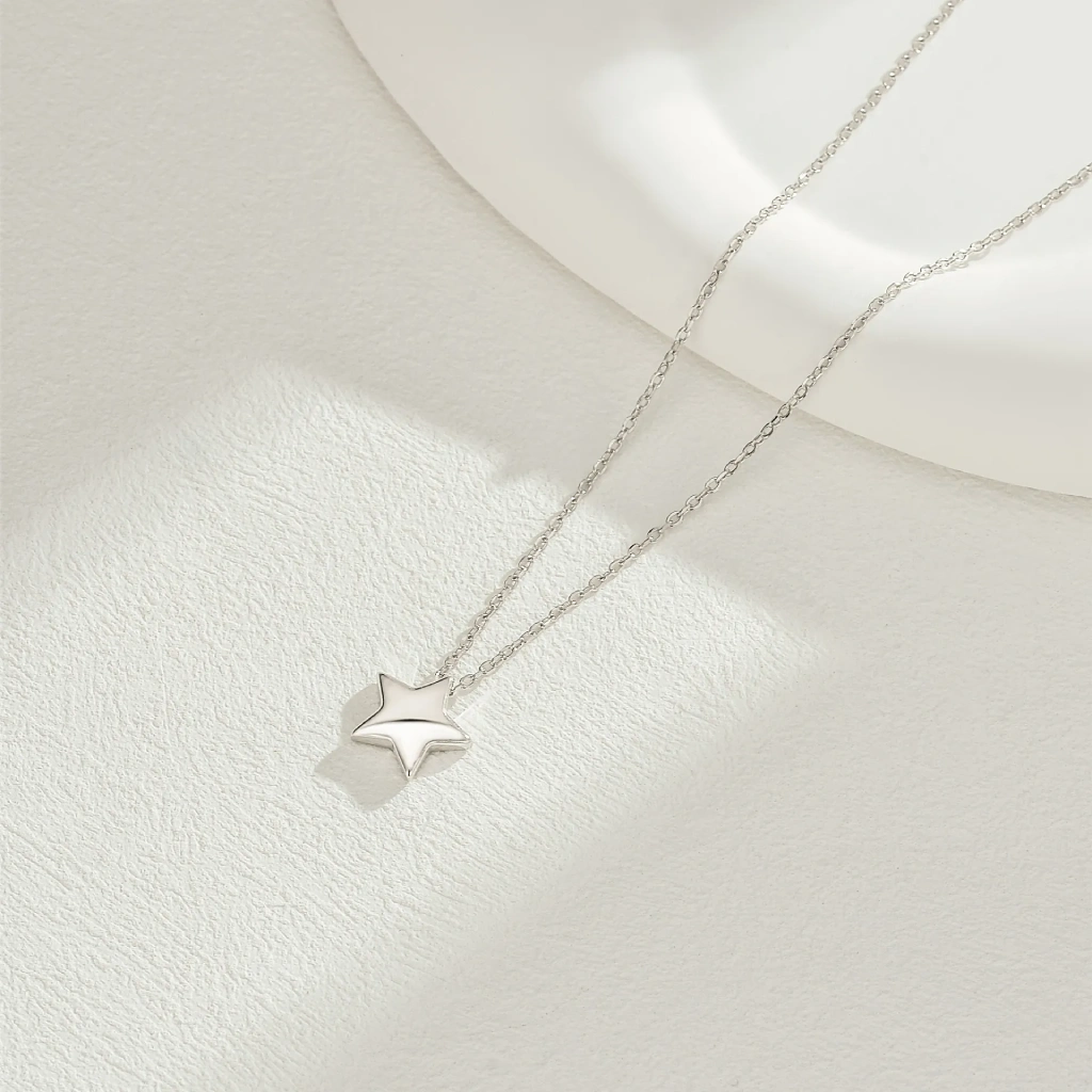 Pendentif étoile argent – Image 5