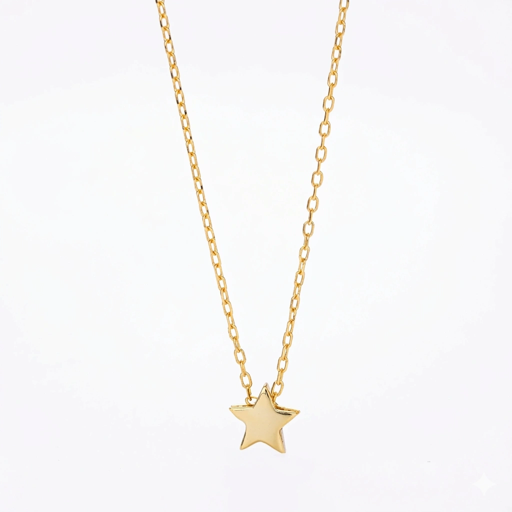 Pendentif étoile femme