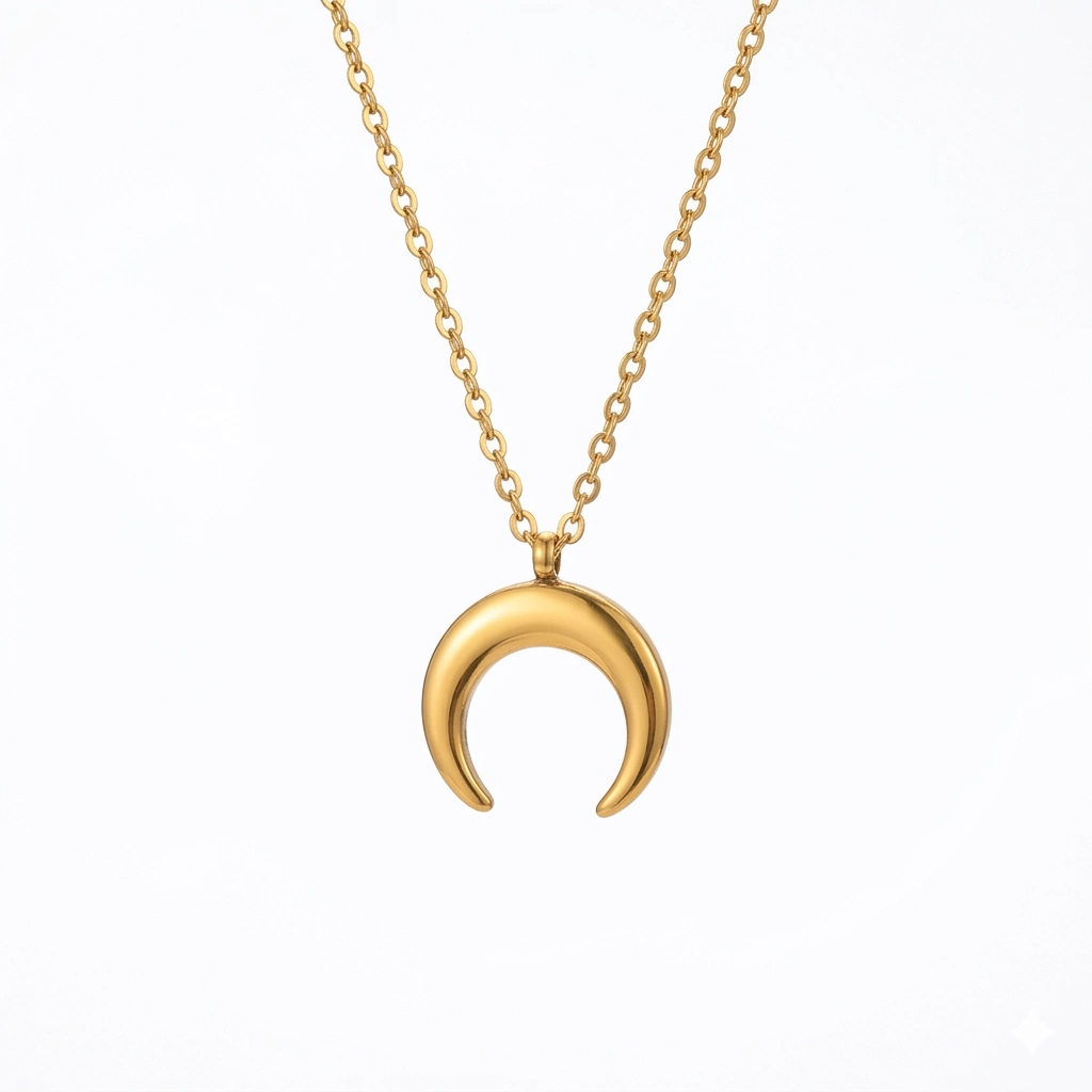 Pendentif lune inversée