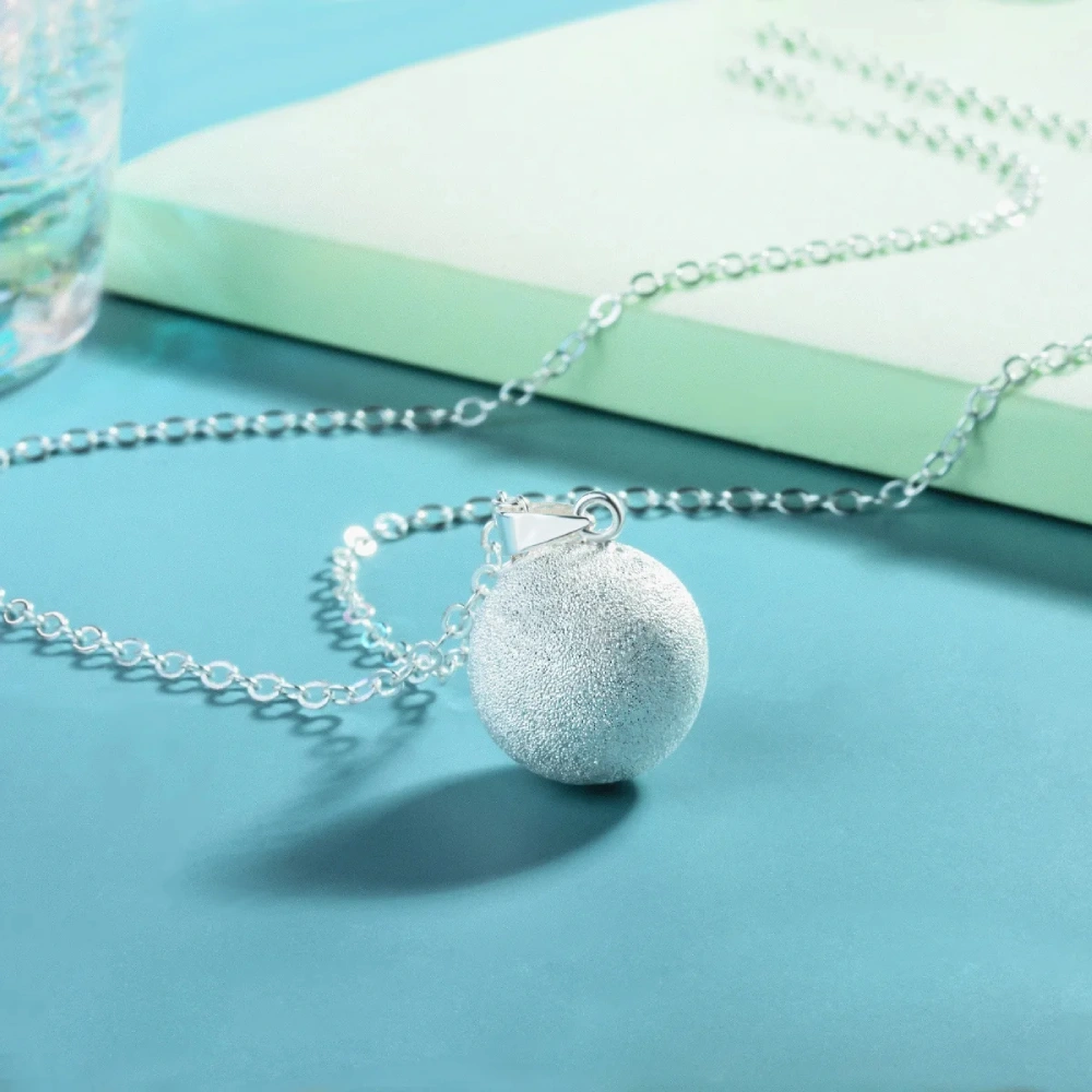 Bola de grossesse argent fond bleu