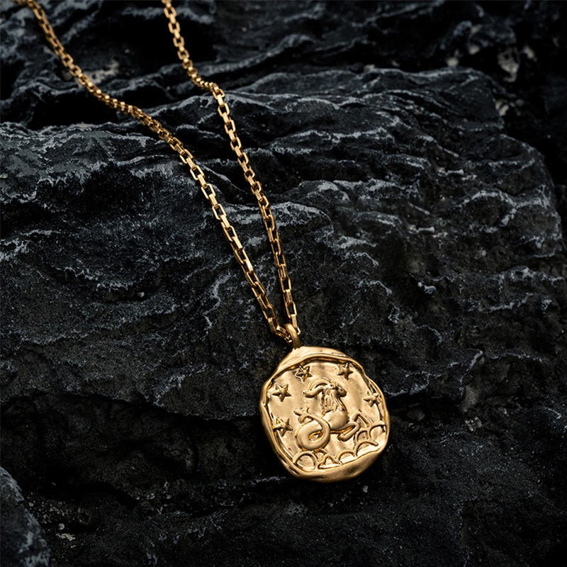 Medaille signe astrologique capricorne