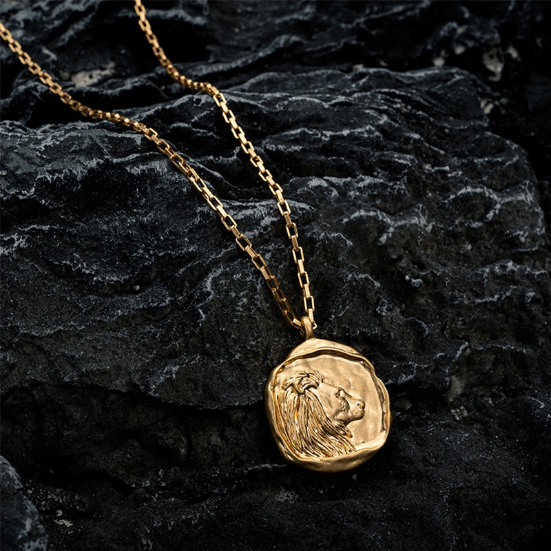 Medaille signe astrologique lion