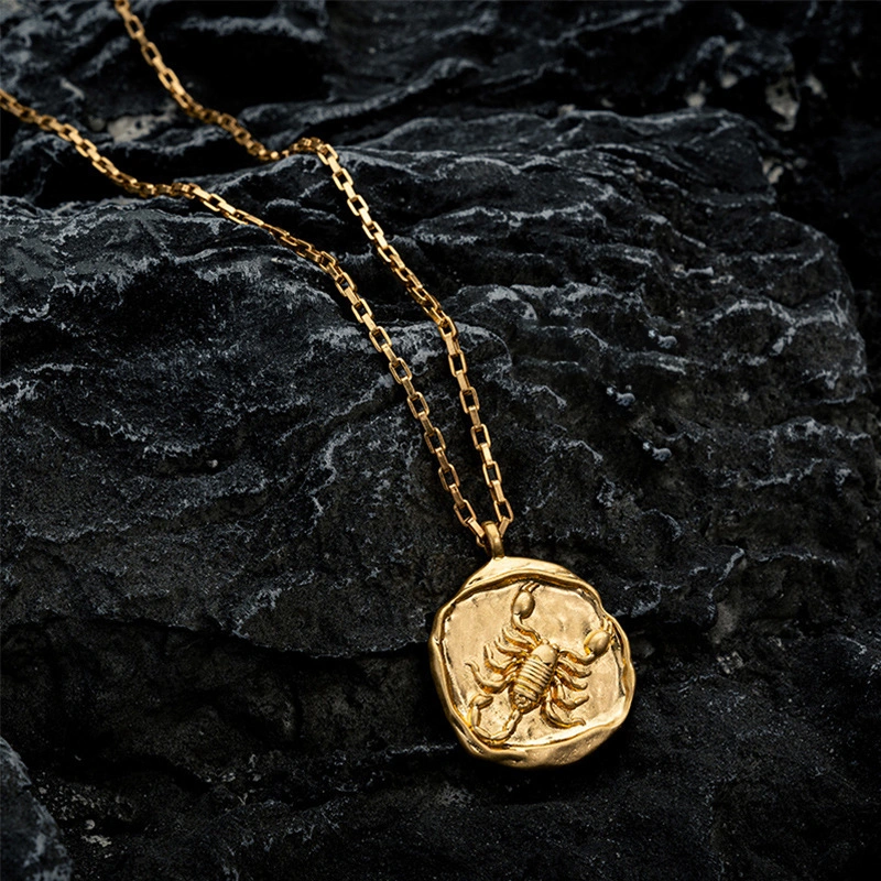 Medaille signe astrologique scorpion
