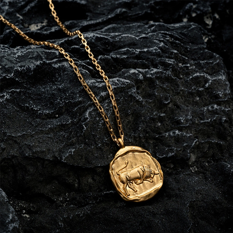 Medaille signe astrologique taureau