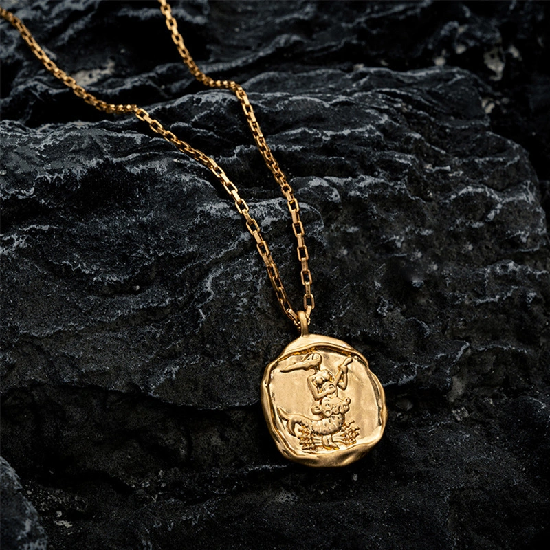 Medaille signe astrologique vierge