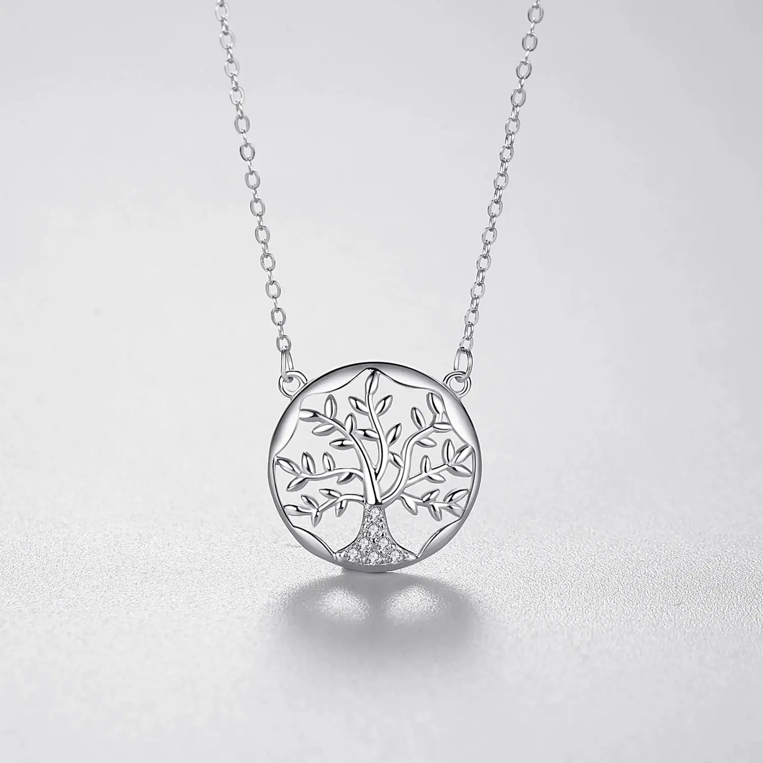 Pendentif arbre de vie argent suspendu