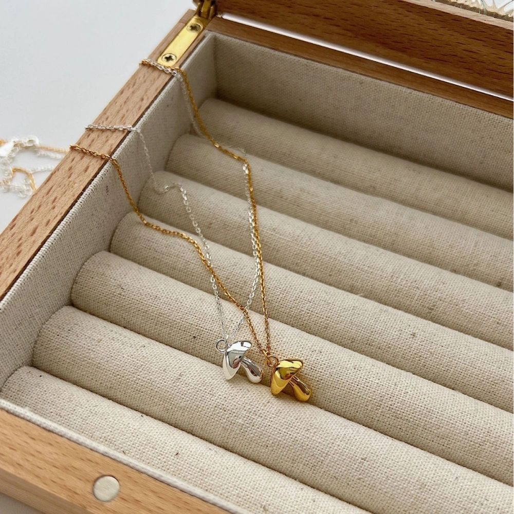 Pendentif champignon duo boite bijou