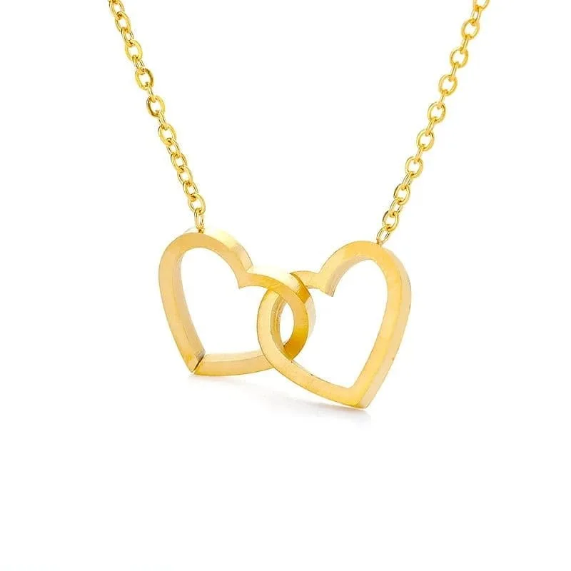 Pendentif coeurs entrelaces