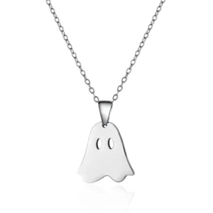 Pendentif fantome argente