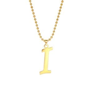 Pendentif lettre i