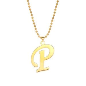 Pendentif lettre p